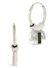 Load image into Gallery viewer, Helena CZ Hoop Earrings