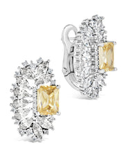 Load image into Gallery viewer, Nina Elongated CZ Stud Earrings