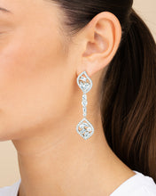 Load image into Gallery viewer, Mariah CZ Drop Earrings