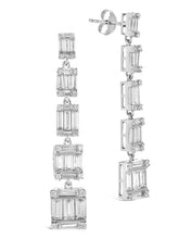 Load image into Gallery viewer, Penelope CZ Drop Stud Earrings
