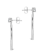 Load image into Gallery viewer, Cindy CZ Circle Stud Earrings
