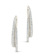 Load image into Gallery viewer, Kyle CZ Hoop Earrings