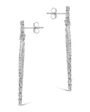 Load image into Gallery viewer, Gail Statement CZ Drop Earrings