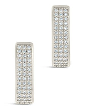 Load image into Gallery viewer, Renee CZ Huggie Hoop Earrings