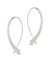 Load image into Gallery viewer, Carlotta CZ Threader Earrings