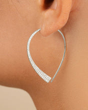 Load image into Gallery viewer, Carlotta CZ Threader Earrings