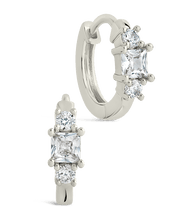 Load image into Gallery viewer, Kendall CZ Hoops
