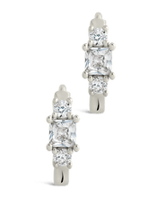 Load image into Gallery viewer, Kendall CZ Hoops