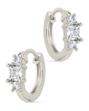 Load image into Gallery viewer, Kendall CZ Hoops