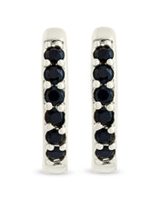 Load image into Gallery viewer, Zadie CZ Everyday Hoop Earrings