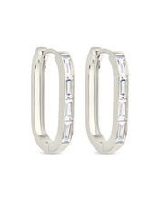 Load image into Gallery viewer, Roxanne CZ Micro Hoop Earrings