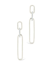 Load image into Gallery viewer, Chelle CZ Mixed Link Drop Studs