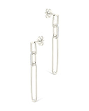 Load image into Gallery viewer, Chelle CZ Mixed Link Drop Studs