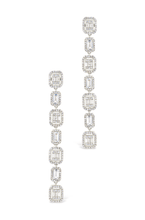 Load image into Gallery viewer, Nancy CZ Drop Stud Earrings