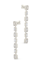 Load image into Gallery viewer, Nancy CZ Drop Stud Earrings