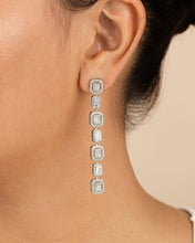 Load image into Gallery viewer, Nancy CZ Drop Stud Earrings