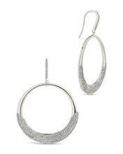 Load image into Gallery viewer, Muriel CZ O Drop Earrings
