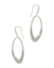 Load image into Gallery viewer, Muriel CZ O Drop Earrings