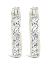 Load image into Gallery viewer, Sterling Silver Norabelle Micro Hoops