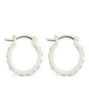 Load image into Gallery viewer, Sterling Silver Norabelle Micro Hoops