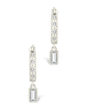 Load image into Gallery viewer, Sterling Silver Oaklyn Micro Hoops