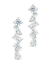 Load image into Gallery viewer, Sterling Silver Blythlyn CZ Studs