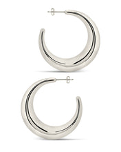Load image into Gallery viewer, Trixie Tube Hoop Earrings
