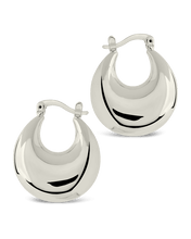 Load image into Gallery viewer, Brooklyn Chunky Tube Hoop Earrings