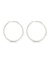 Load image into Gallery viewer, Leona Polished Hoop Earrings