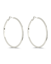 Load image into Gallery viewer, Leona Polished Hoop Earrings