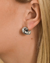 Load image into Gallery viewer, Tamara Double Row Huggie Hoop Earrings