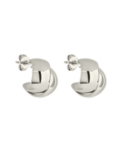 Load image into Gallery viewer, Tamara Double Row Huggie Hoop Earrings