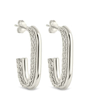 Load image into Gallery viewer, Callista Braided Suspender Earrings