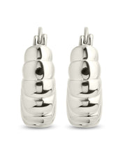 Load image into Gallery viewer, Lysandra Bubble Hoop Earrings