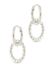 Load image into Gallery viewer, Hassie Delicate Twist Hoops