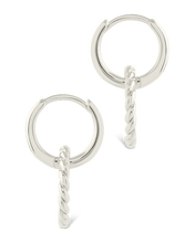 Load image into Gallery viewer, Hassie Delicate Twist Hoops