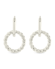 Load image into Gallery viewer, Hassie Delicate Twist Hoops
