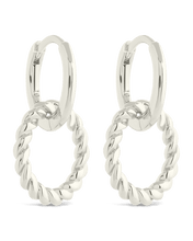 Load image into Gallery viewer, Hassie Delicate Twist Hoops
