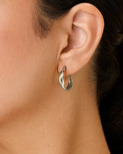 Load image into Gallery viewer, Sterling Silver Monique Twisted Stud Earrings