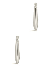 Load image into Gallery viewer, Indy Elongated Hoop Earrings
