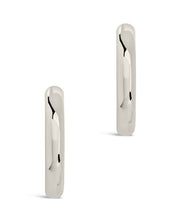 Load image into Gallery viewer, Rory Polished Tube Hoop Earrings