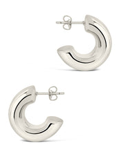 Load image into Gallery viewer, Marley Polished Chunky Hoop Earrings