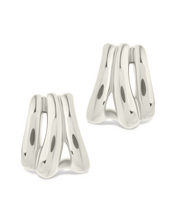 Load image into Gallery viewer, Triple Row Beatrix Statement Hoop