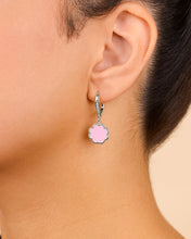 Load image into Gallery viewer, Rose Petal Short Drop Earrings