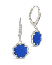 Load image into Gallery viewer, Rose Petal Short Drop Earrings