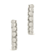Load image into Gallery viewer, Pearl Bubble Hoop Earrings