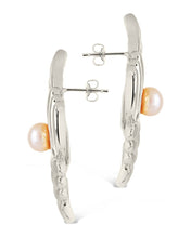 Load image into Gallery viewer, Fantaise Pearl Statement Stud Earrings