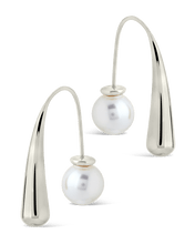 Load image into Gallery viewer, Heidi Pearl Threader Earrings