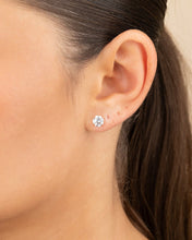Load image into Gallery viewer, Sterling Silver Everyday Essential CZ Studs