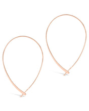 Load image into Gallery viewer, Delicate Threader Hoop Earrings